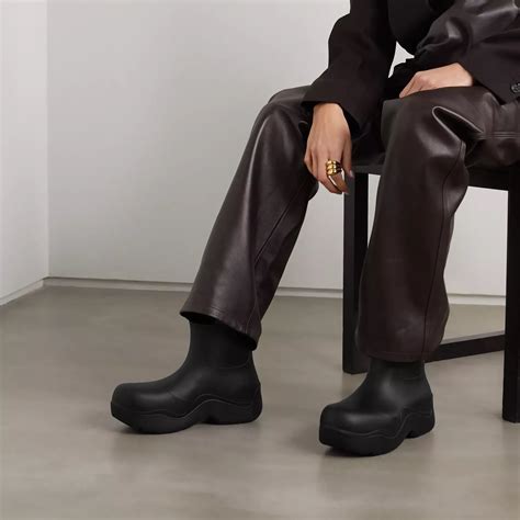 replica bottega veneta puddle boots|bottega veneta puddle boots outfit.